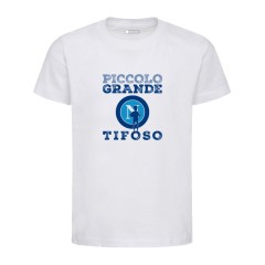 T-Shirt per bambino 100% cotone Piccolo Grande Tifoso NAPOLI
