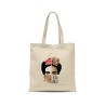 Frida Kahlo - Tote bag 100% cotone naturale o nero