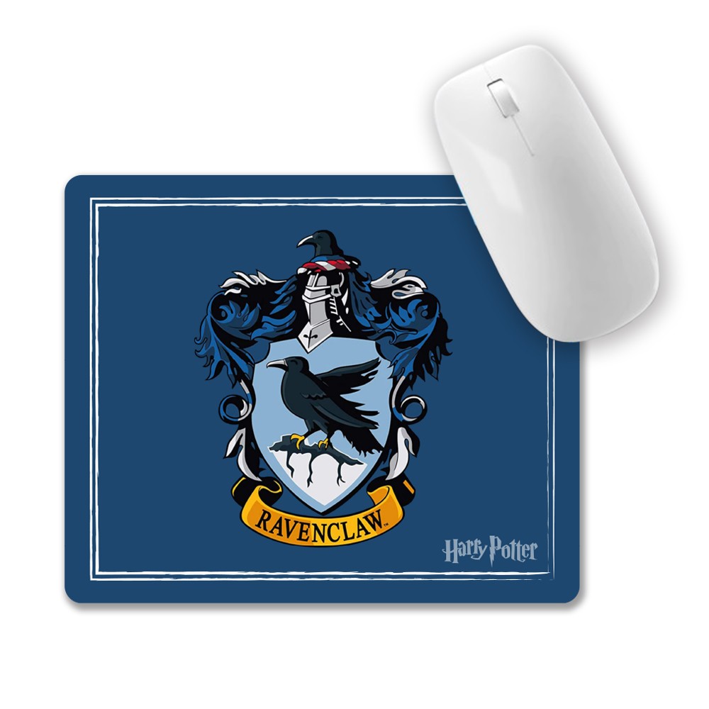 Tappetino Mouse Harry Potter Hogwarts Corvo Nero