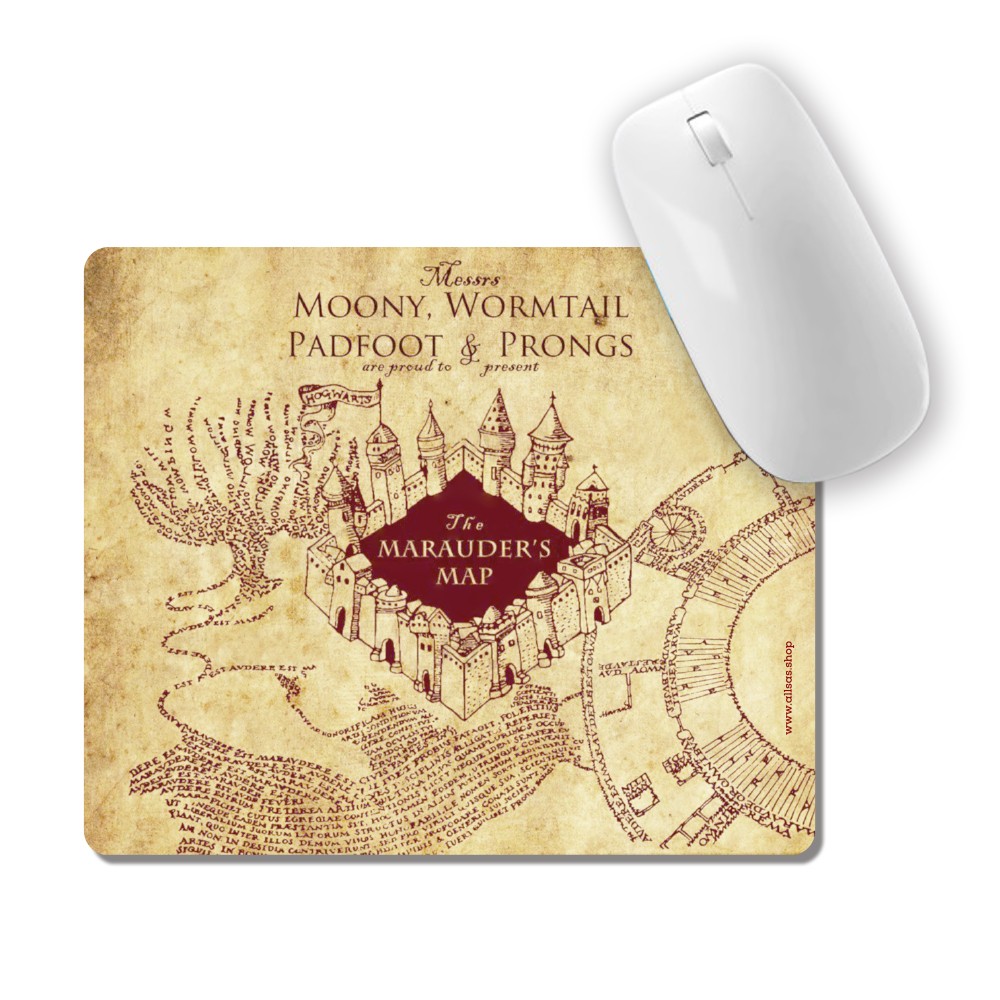 Tappetino Mouse Harry Potter Mappa del malandrino