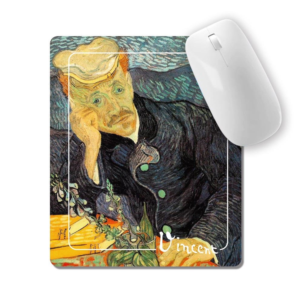 Tappetino Mouse Van Gogh "Ritratto del dottor Gachet"