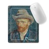Tappetino Mouse Van Gogh "Autoritratto con cappello di feltro"