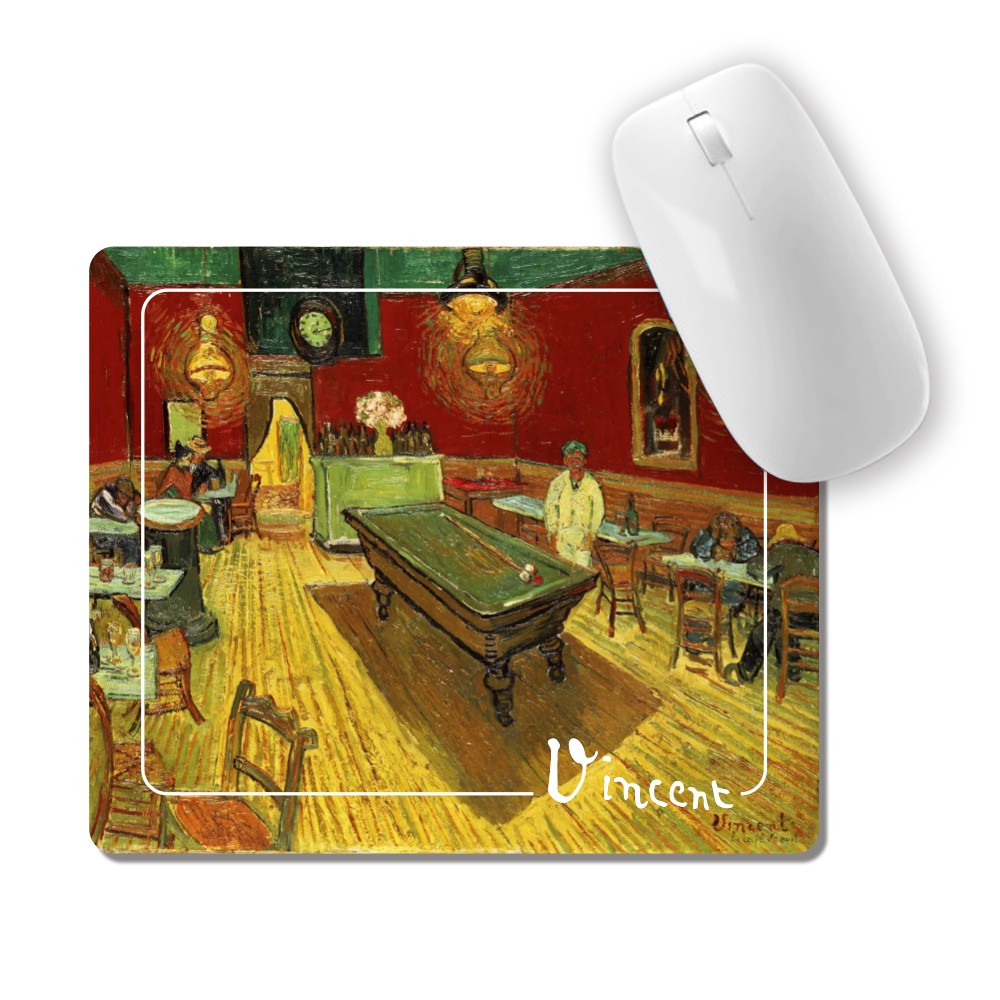 Tappetino Mouse Van Gogh "Caffè di notte"