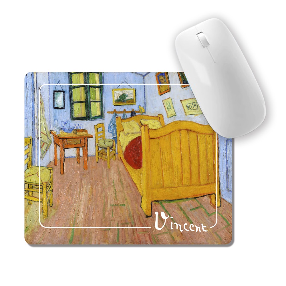 Tappetino Mouse Van Gogh "La Camera di Vincent Van Gogh ad Arles"