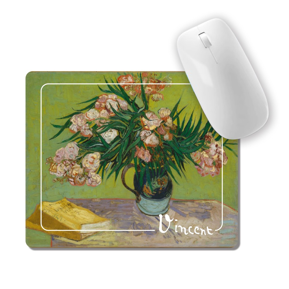 Tappetino Mouse Van Gogh "Vaso con Oleandri"