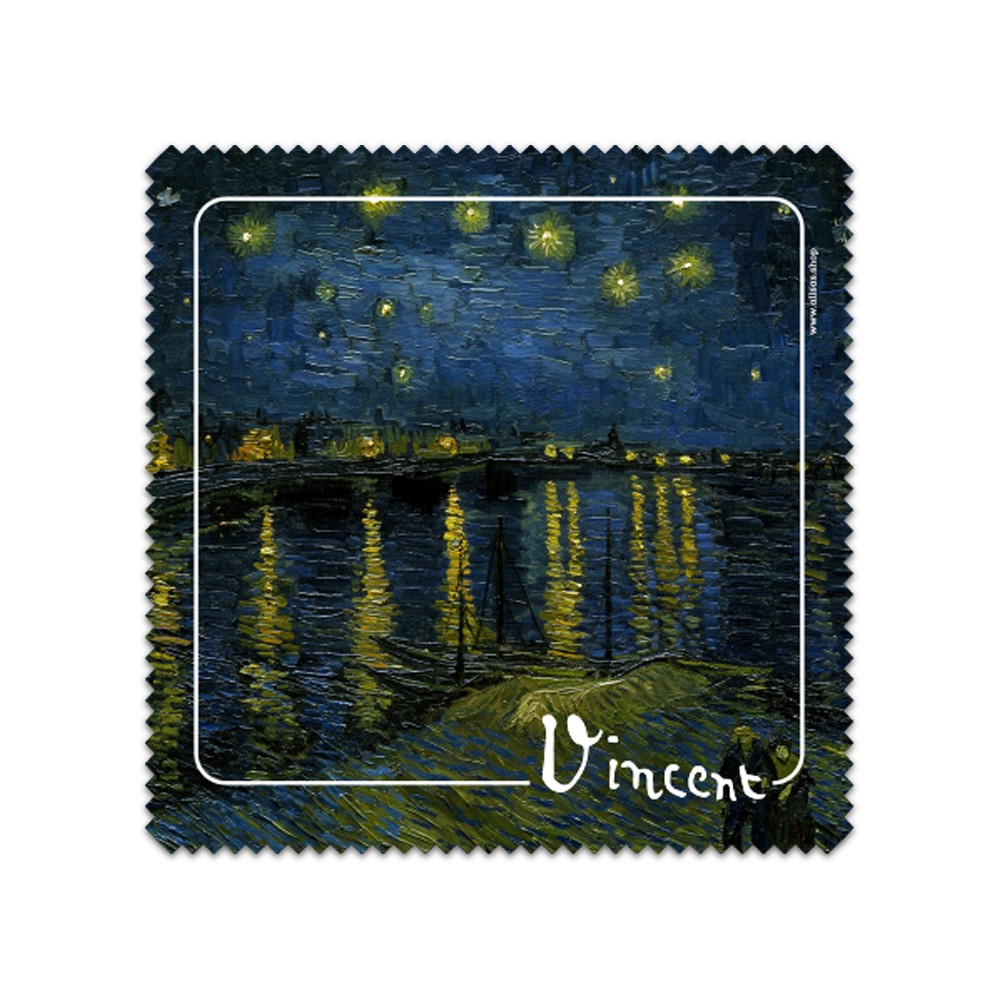 Pezzuola occhiali Van Gogh "Notte stellata sul Rodano"