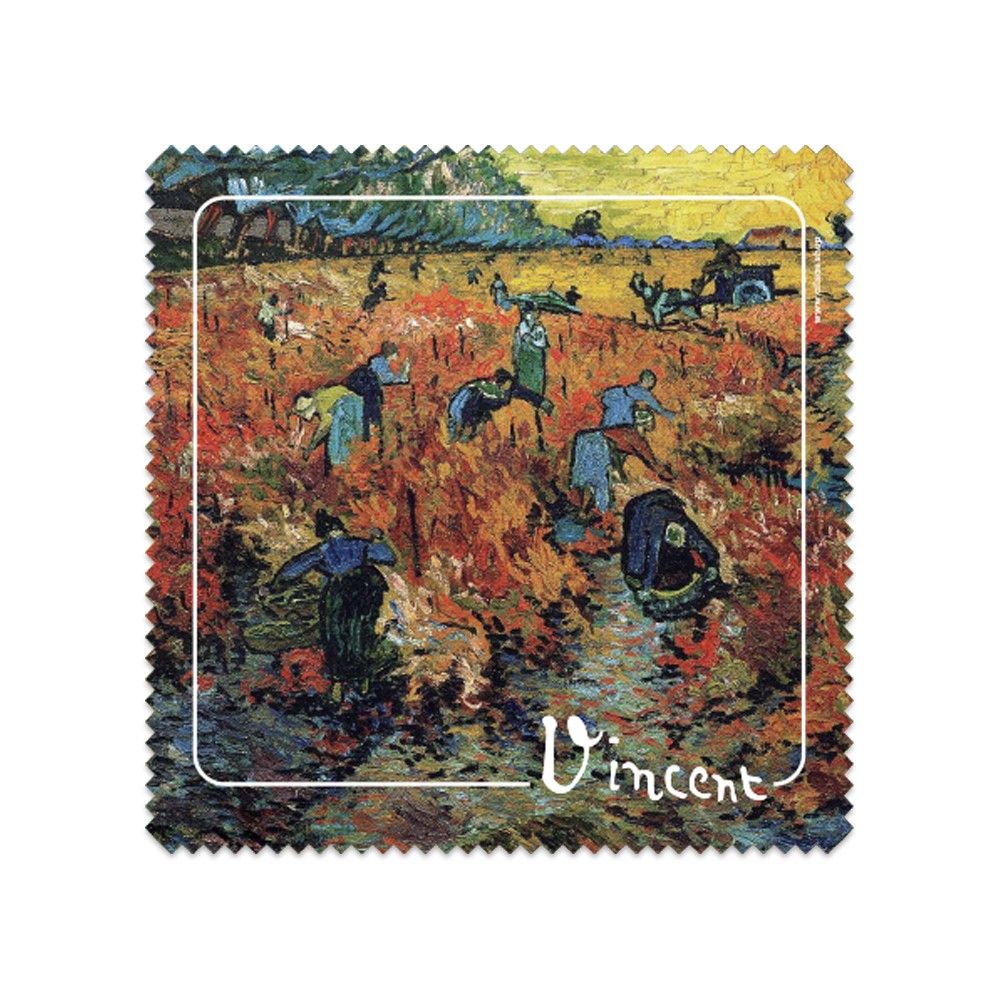 Pezzuola occhiali Van Gogh "La vigna rossa"