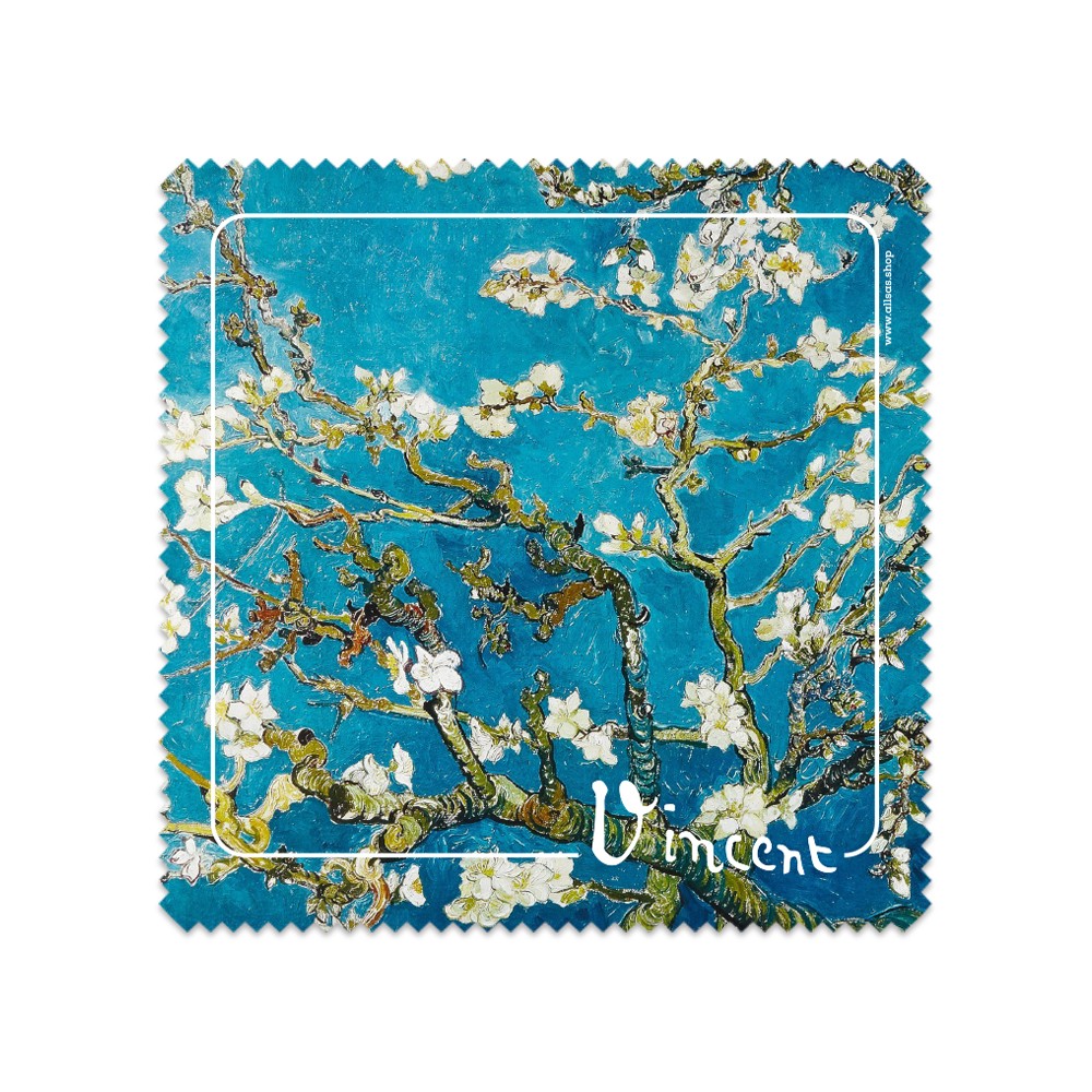 Pezzuola occhiali Van Gogh "Ramo di mandorlo in fiore"