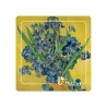 Pezzuola in Microfibra con stampa quadro Van Gogh "Vaso con iris"
