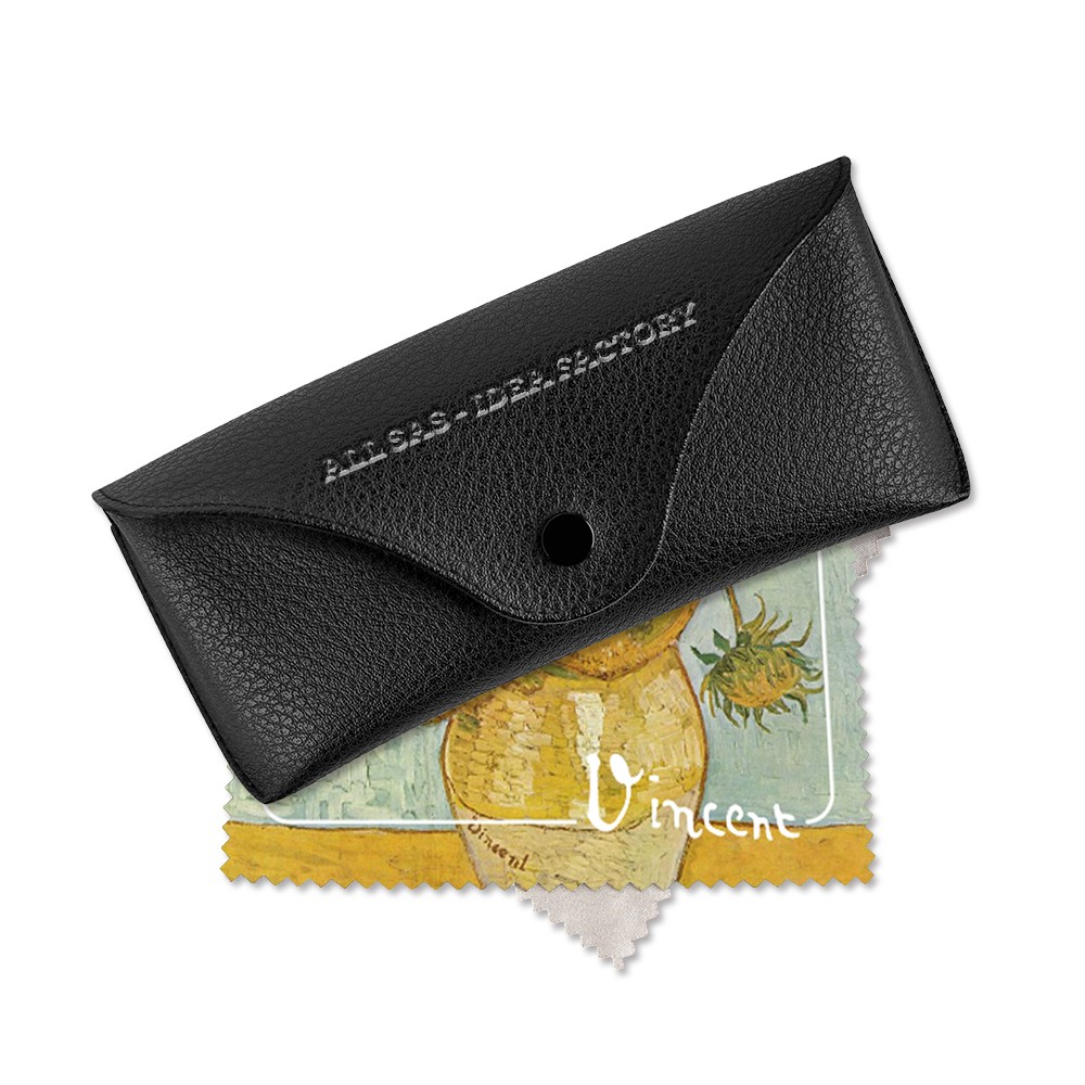 Pezzuola in Microfibra con stampa quadro Van Gogh "vaso con girasoli "