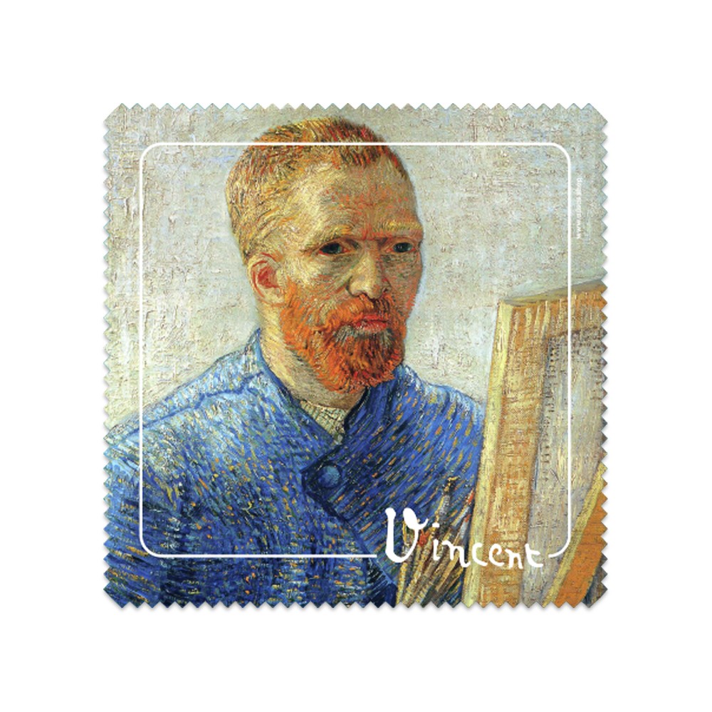 Pezzuola occhiali Van Gogh "Autoritratto (di Fronte Verso Destra, al cavalletto)"