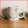 Tazza in ceramica "Merry Christmas and bright new year"