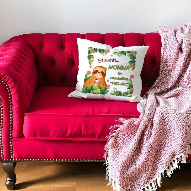 Cuscino Bradipo "Nonna relax"