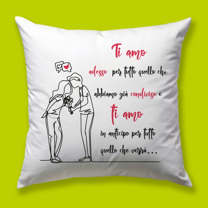 Cuscino "Ti amo"