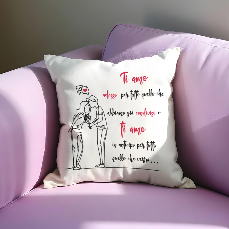 Cuscino "Ti amo"
