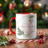 Tazza in ceramica "Merry Christmas and bright new year"
