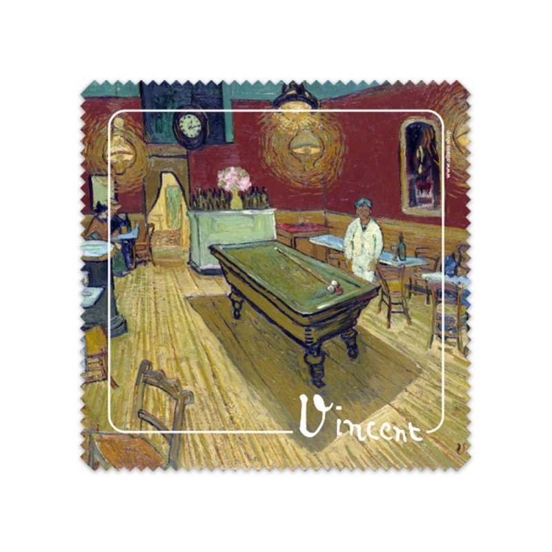 Pezzuola occhiali Van Gogh "Il caffè di notte"
