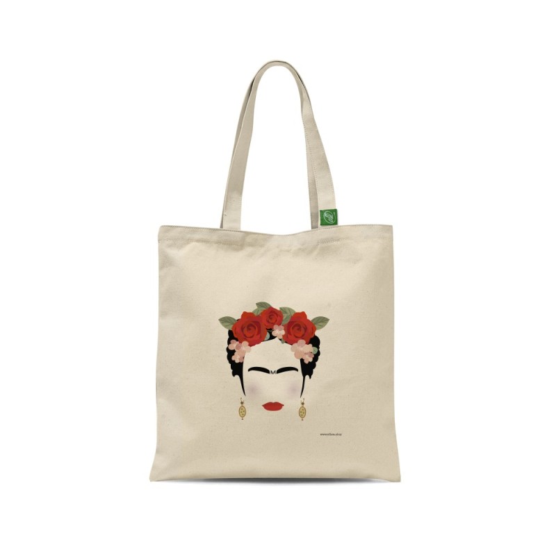 Frida Kahlo - Tote bag 100% cotone naturale