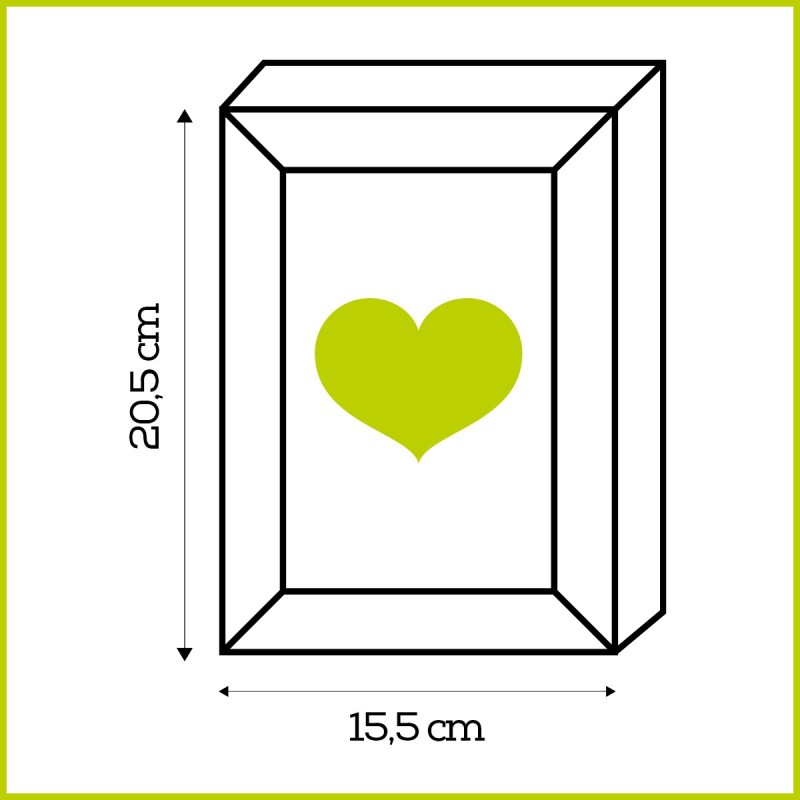 Quadretto bianco "Grazie Nonni"  idea regalo