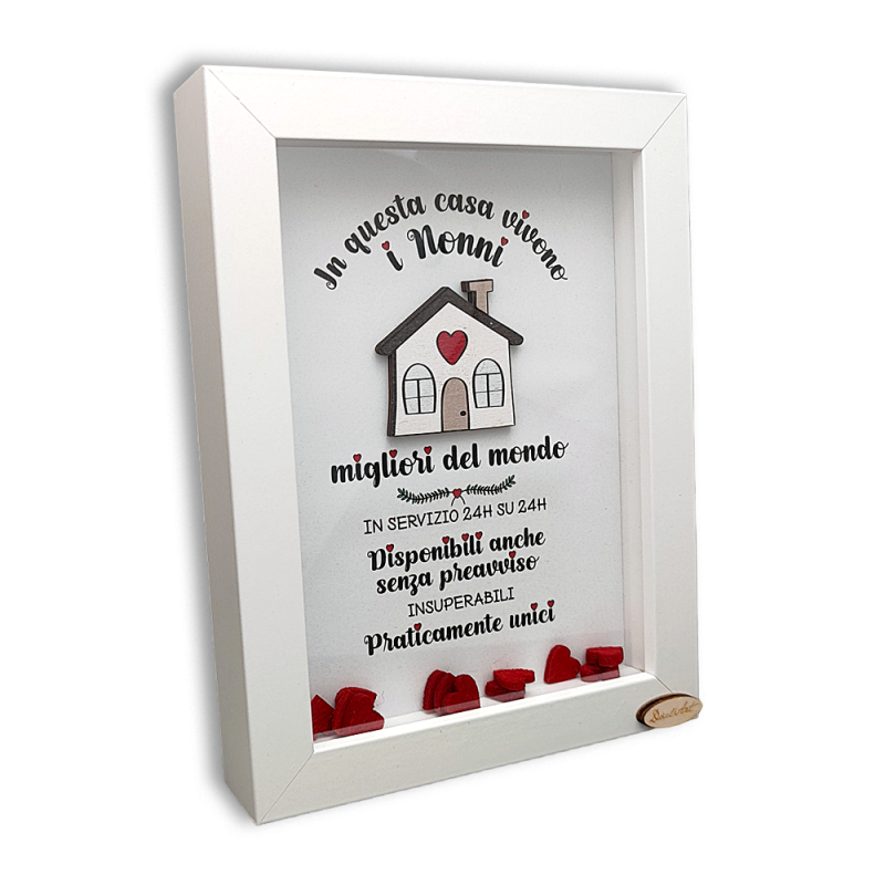 Quadretto "I Nonni migliori del mondo"