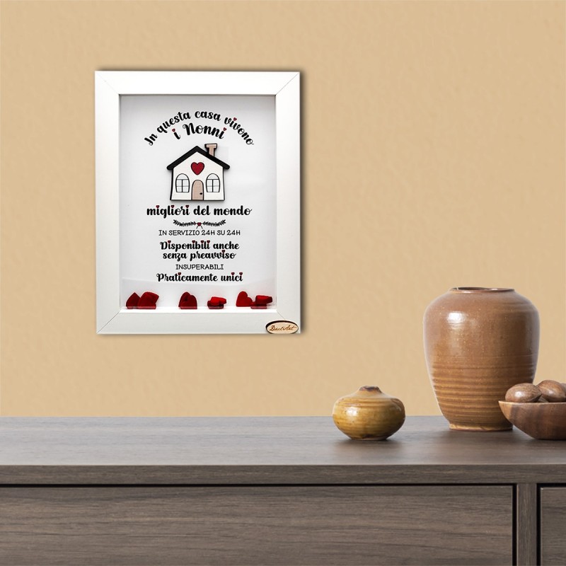 Quadretto "I Nonni migliori del mondo"