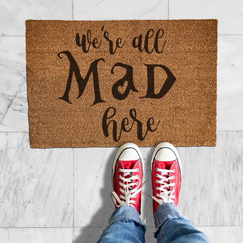 Zerbino 'We're alla Mad Here' Alice in wonderland