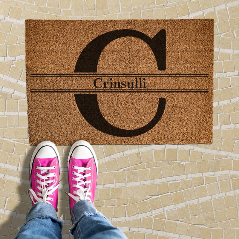 Zerbino personalizzato Iniziale