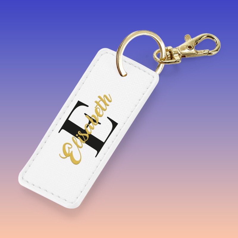 Portachiavi Boutique personalizzato rettangolo