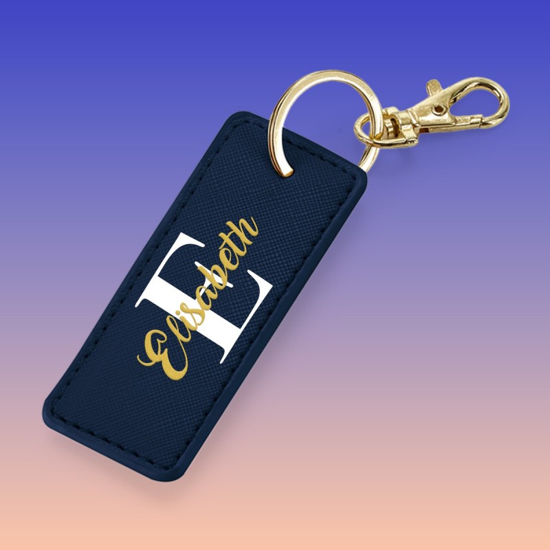 Portachiavi Boutique personalizzato rettangolo