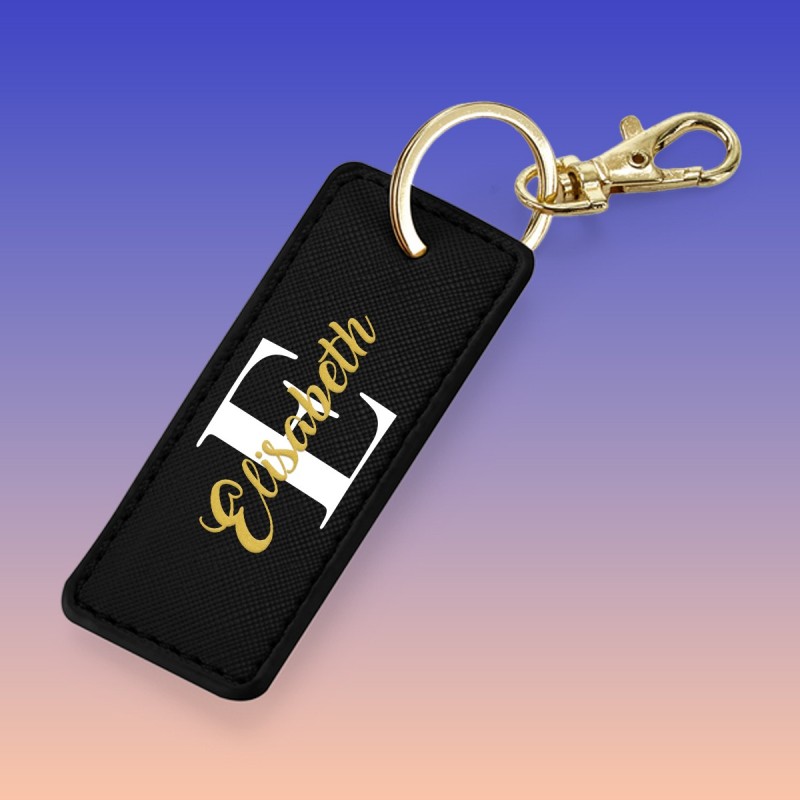 Portachiavi Boutique personalizzato rettangolo