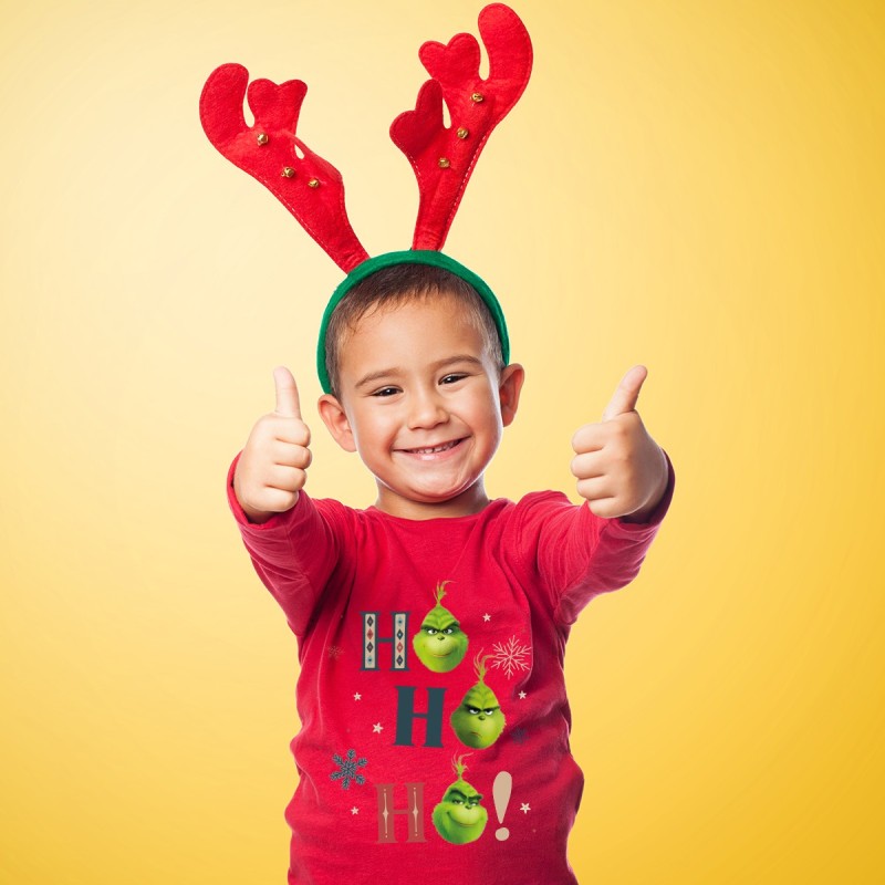 Felpa Natale Grinch 'Ho Ho Ho'