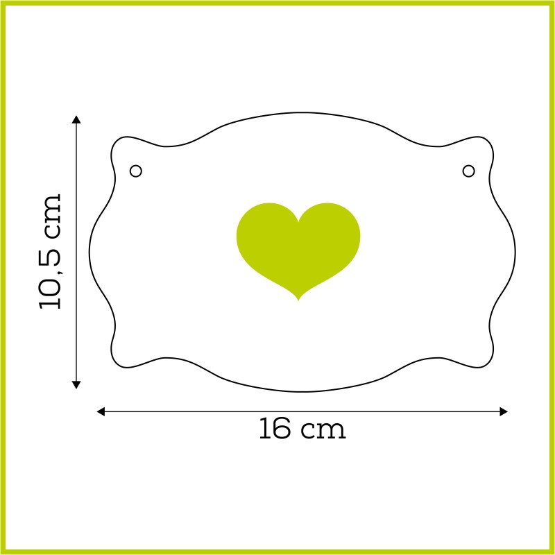 Targa rettangolare "Suoceri"