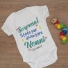 Body Neonato Annuncio Gravidanza nonni Bis