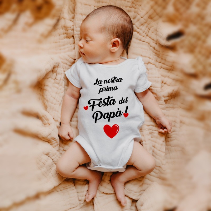 Body Neonato "Prima Festa del Papà"