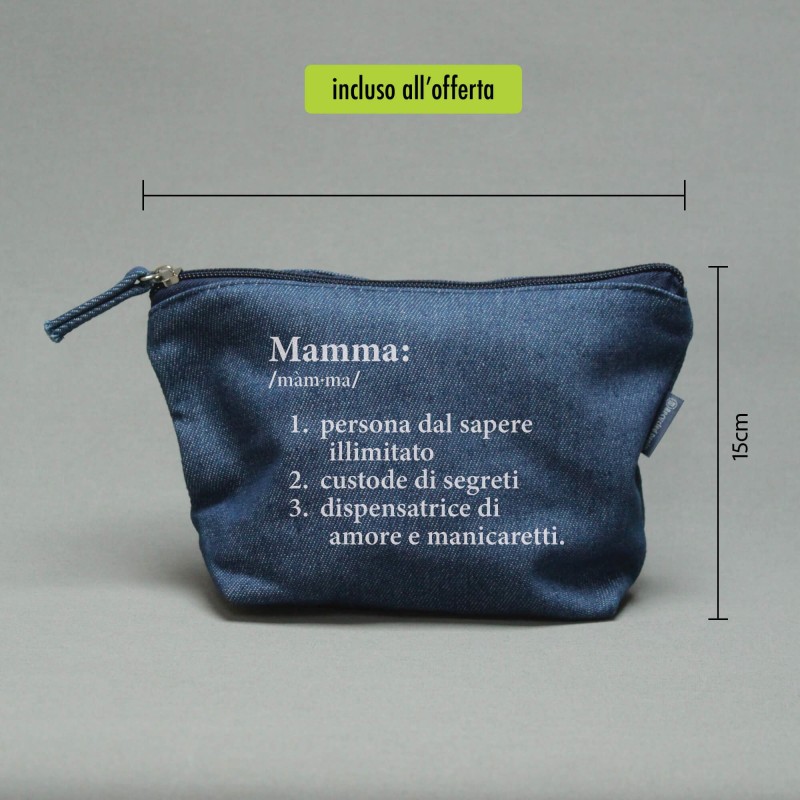 Lampada Mamma con incisione