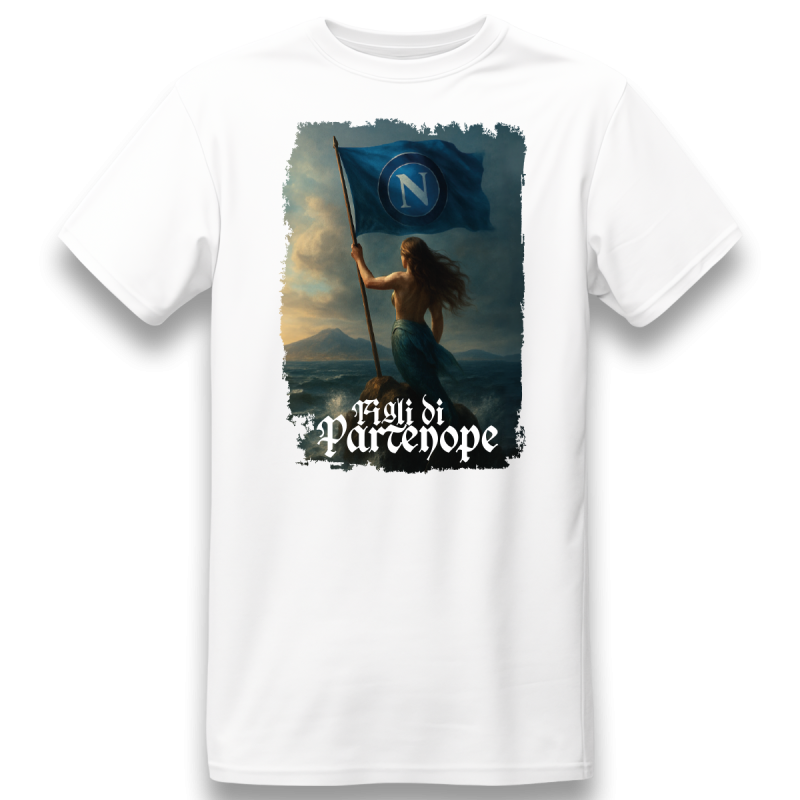 T-Shirt per uomo 100% cotone Grande Tifoso Tale Padre NAPOLI