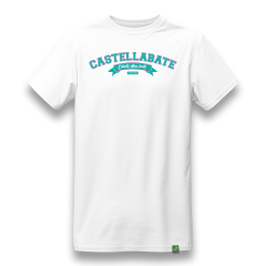 T-Shirt per uomo 100% cotone Cilento College - CASTELLABATE