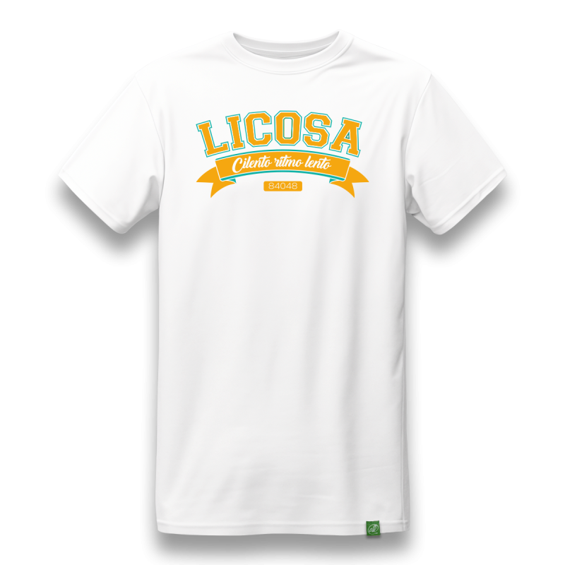 T-Shirt per uomo 100% cotone Cilento College - LICOSA