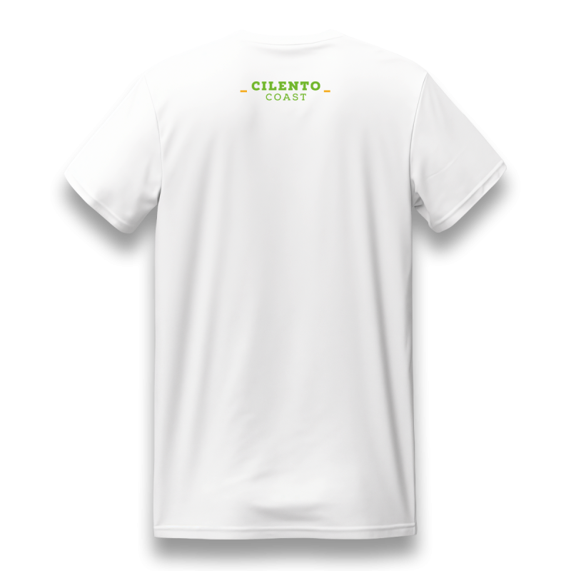 T-Shirt per uomo 100% cotone Cilento College - PAESTUM