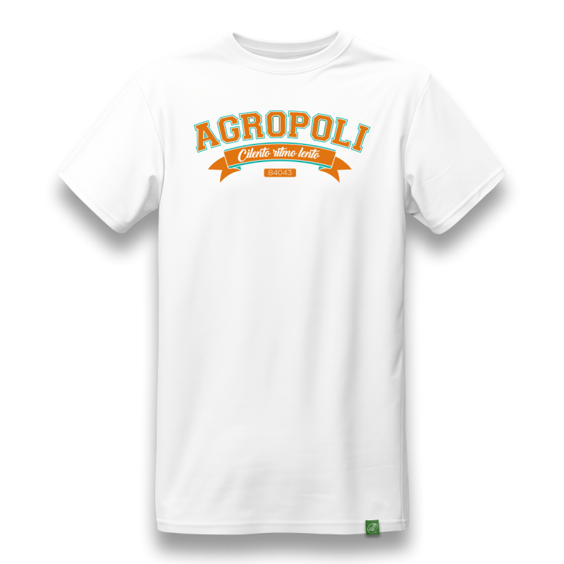 T-Shirt per uomo 100% cotone Cilento College - AGROPOLI
