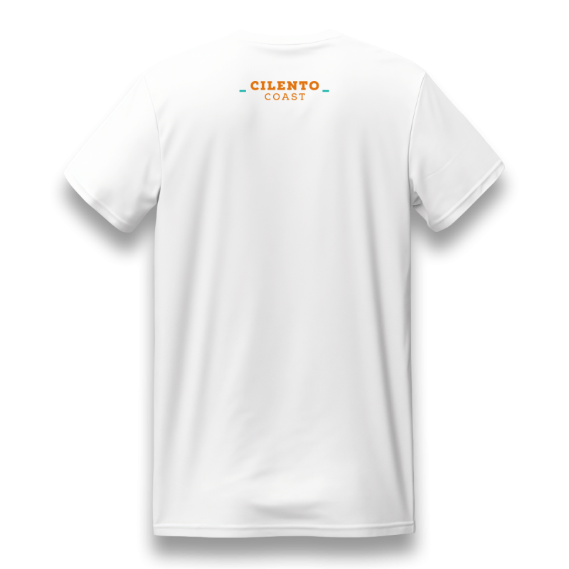 T-Shirt per uomo 100% cotone Cilento College - AGROPOLI