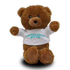 L'orsetto CILENTO COLLEGE.   Con la nuova linea College, porti sempre con te il nome del tuo posto del cuore: CASTELLABATE