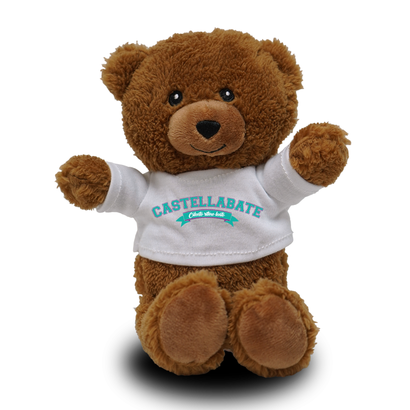 L'orsetto CILENTO COLLEGE.   Con la nuova linea College, porti sempre con te il nome del tuo posto del cuore: CASTELLABATE