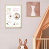 Cornice Nascita Personalizzata "Giraffa"