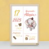 Cornice Nascita Personalizzata "Elefante"