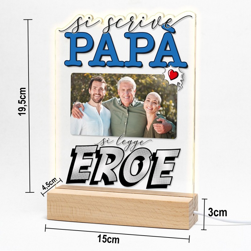 Targa Papà Eroe